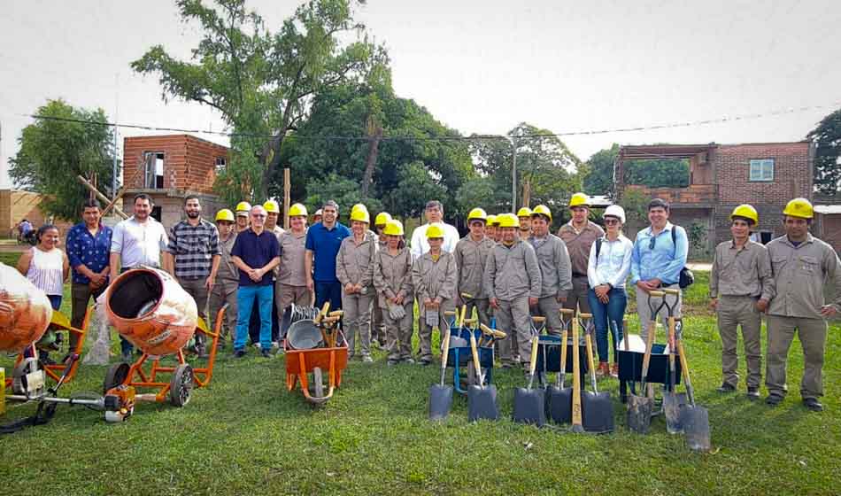 Chaco: Libres del Sur inauguró un polideportivo en Las Tres Bocas 1 Polideportivo en Barrio Las Tres Bocas