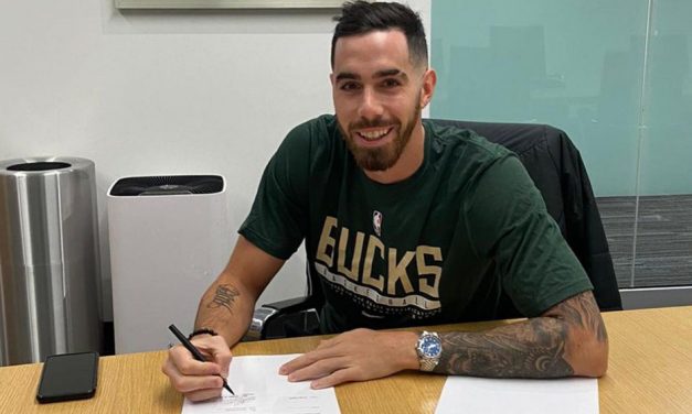 Luca Vildoza jugará para los campeones de la NBA