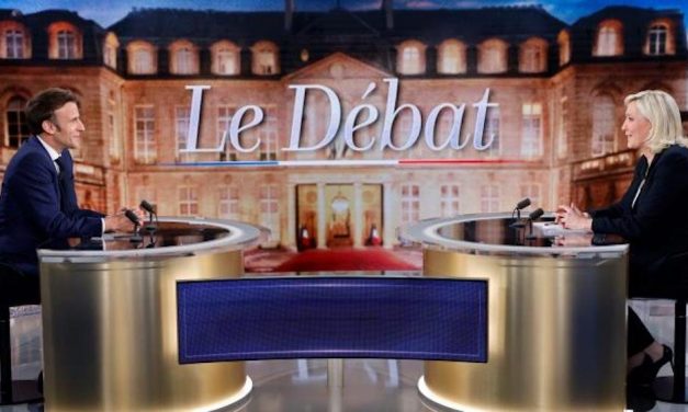 Debate electoral en Francia: Macron lideró la mesa y denunció a Le pen de tener acuerdos con Rusia