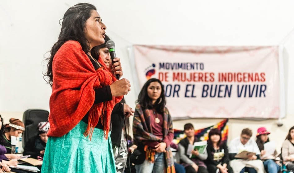 La lucha de la mujeres indígenas por el buen vivir