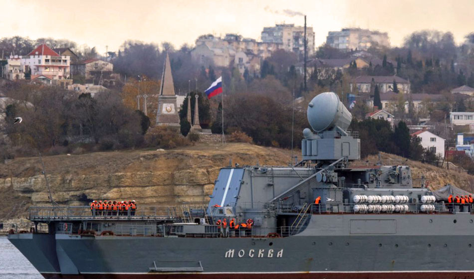 El buque ruso Moskva