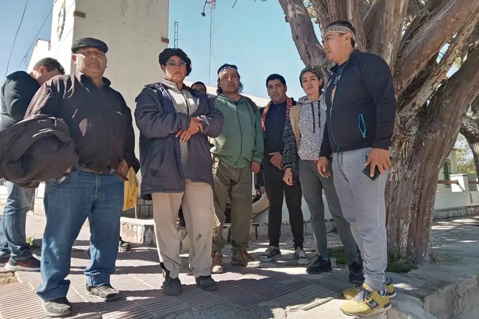 Intento de desalojo en comunidad Mapuche Rio Negro 03
