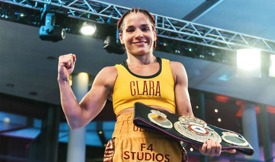 Clara Lescurat: “Ser campeona del mundo implica una responsabilidad mayor” 1 1 Credito World Boxing Association