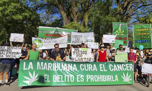 Resistencia marchó por el cannabis terapéutico gratuito