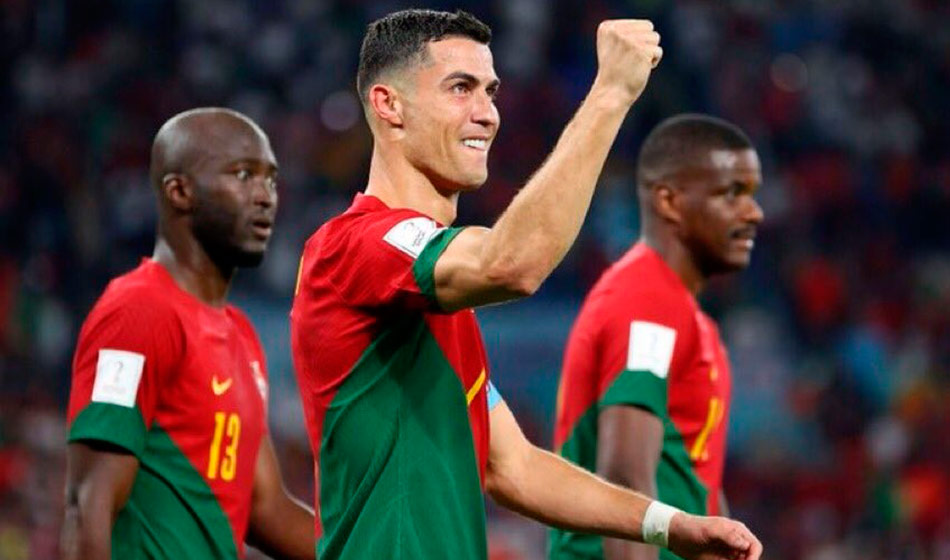 Portugal venció a Ghana y Cristiano Ronaldo alcanzó un nuevo récord