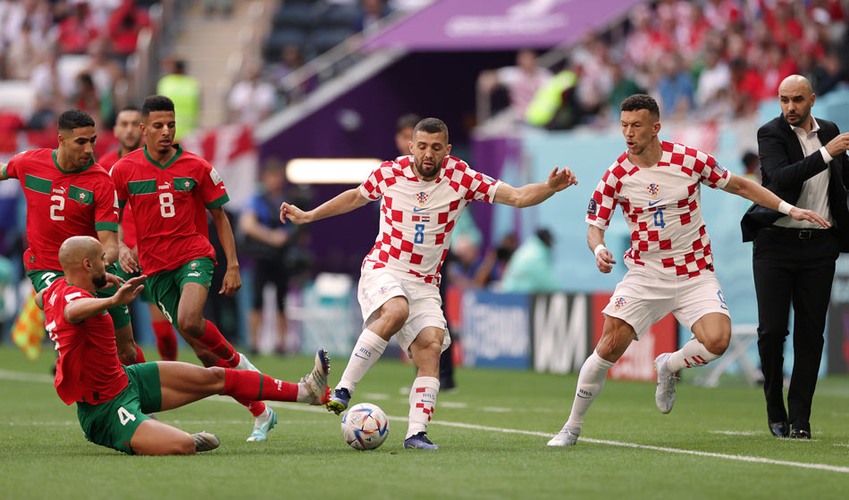 Croacia y Marruecos aburrieron en el inicio del Grupo F 