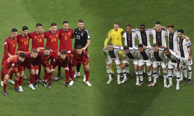 España y Alemania empataron y su clasificación se definirá en la última fecha