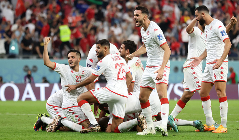 Qatar 2022: Túnez derrotó al campeón Francia por 1 a 0, pero no le alcanzó