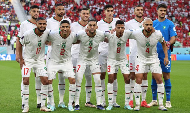 Marruecos obtuvo un triunfo histórico y lidera el Grupo F