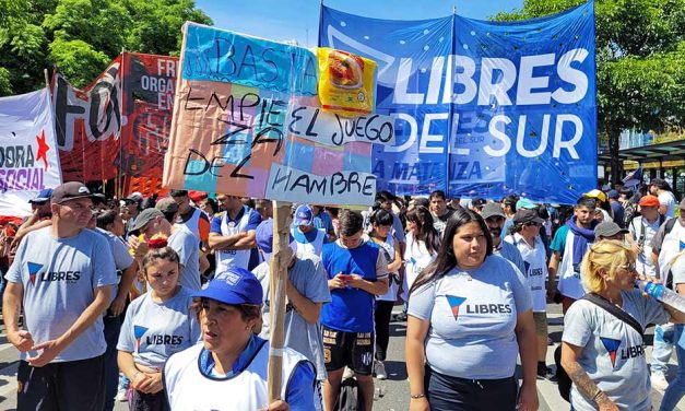 Ocultades bajo el Mundial: Unidad Piquetera marchará al Ministerio de Trabajo