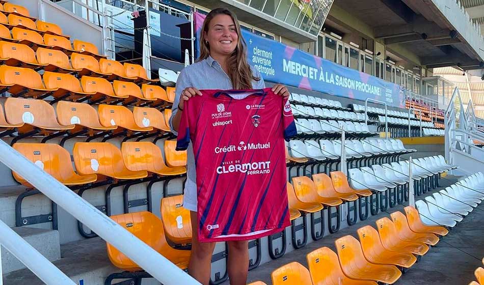 Julieta Lema: “Trabajo día a día pensando en ponerme la camiseta de la Selección Argentina” 1 1 Creditos Prensa del Clermont Foot Pablo Cabe