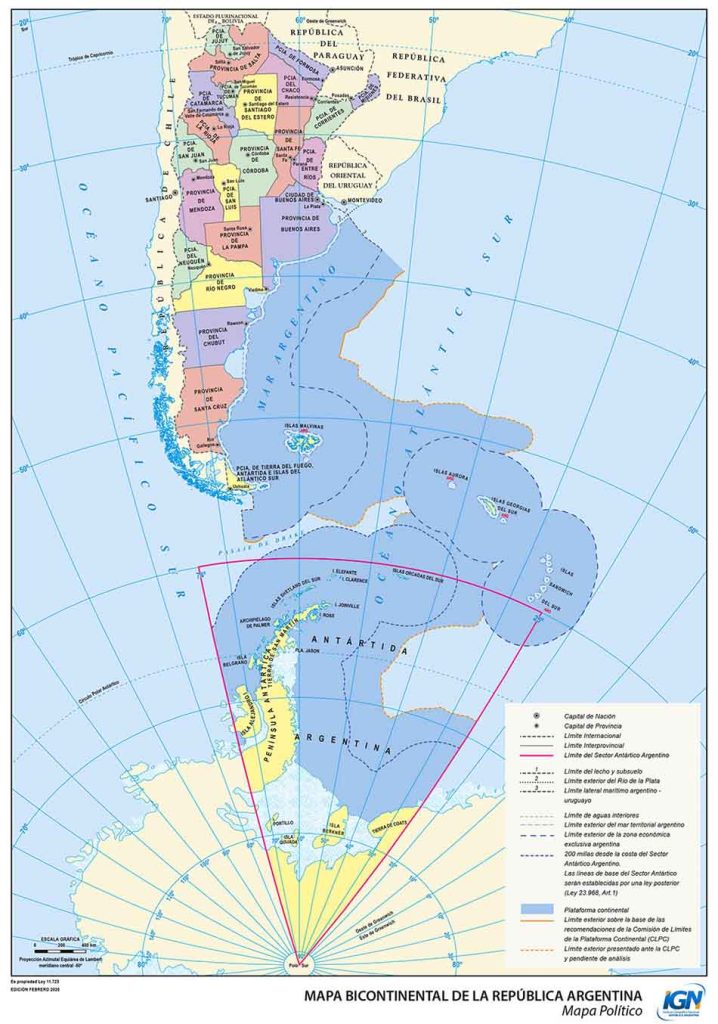 La soberanía argentina en el Atlántico Sur, cada vez más debilitada 2 2 Credito SAEEG