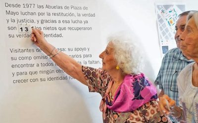 Una alegría más: apareció el nieto 132