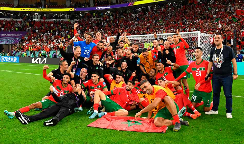 Marruecos eliminó a Portugal y jugará por primera vez una semifinal de un Mundial