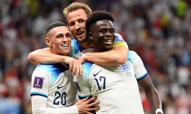 Inglaterra goleó a Senegal y será rival de Francia