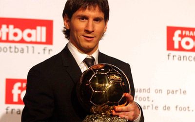 Se cumplen 13 años del primer Balón de Oro de Lionel Messi