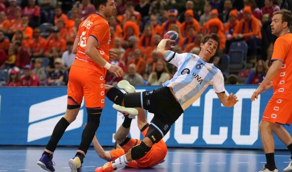 Argentina perdió contra Países Bajos en su debut en el Mundial de handball