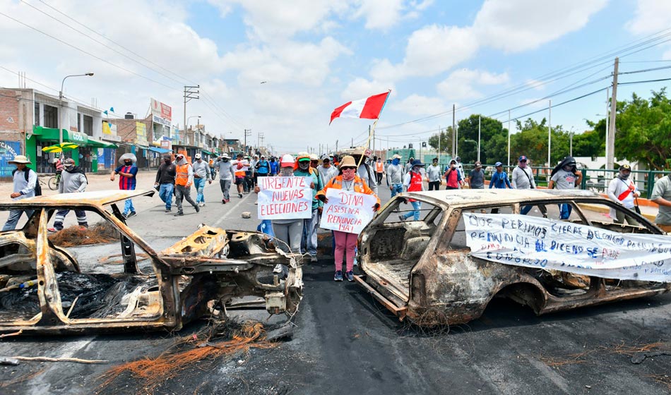 protestas perú represión