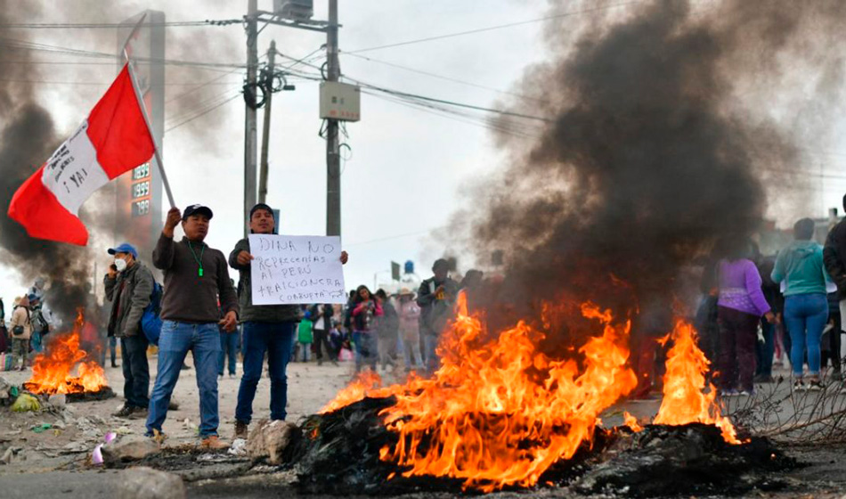 protestas perú represión