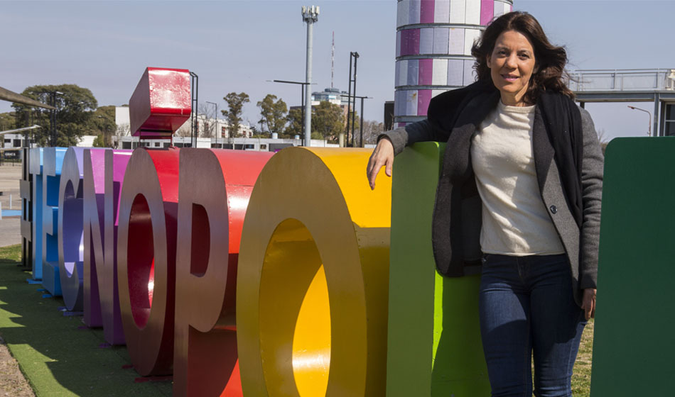 María Rosenfeldt, directora de Tecnópolis