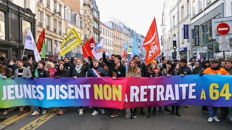 encuesta Francia reforma jubilatoria