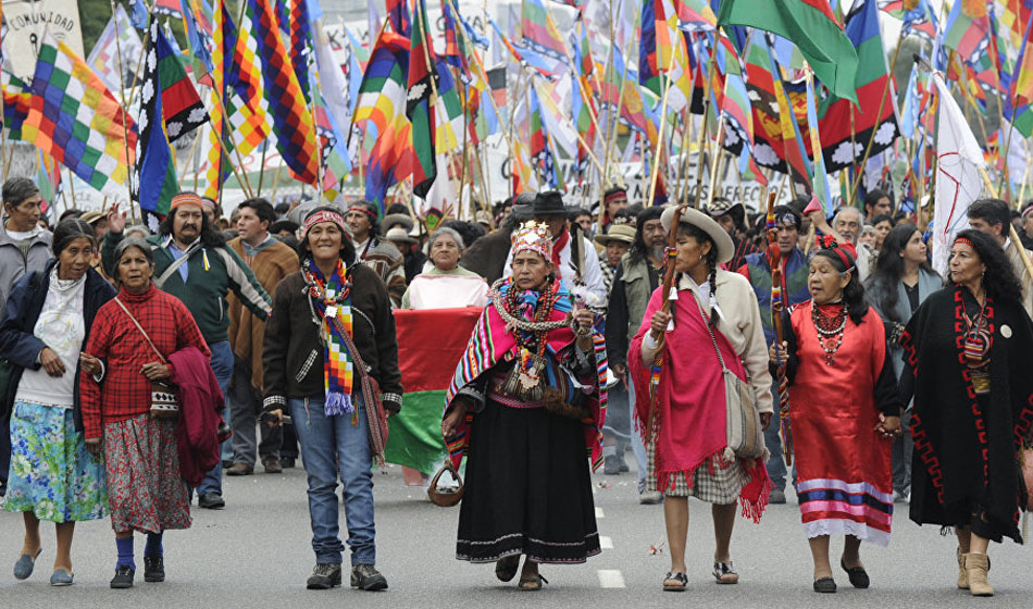 comunidades indígenas territorio Gobierno