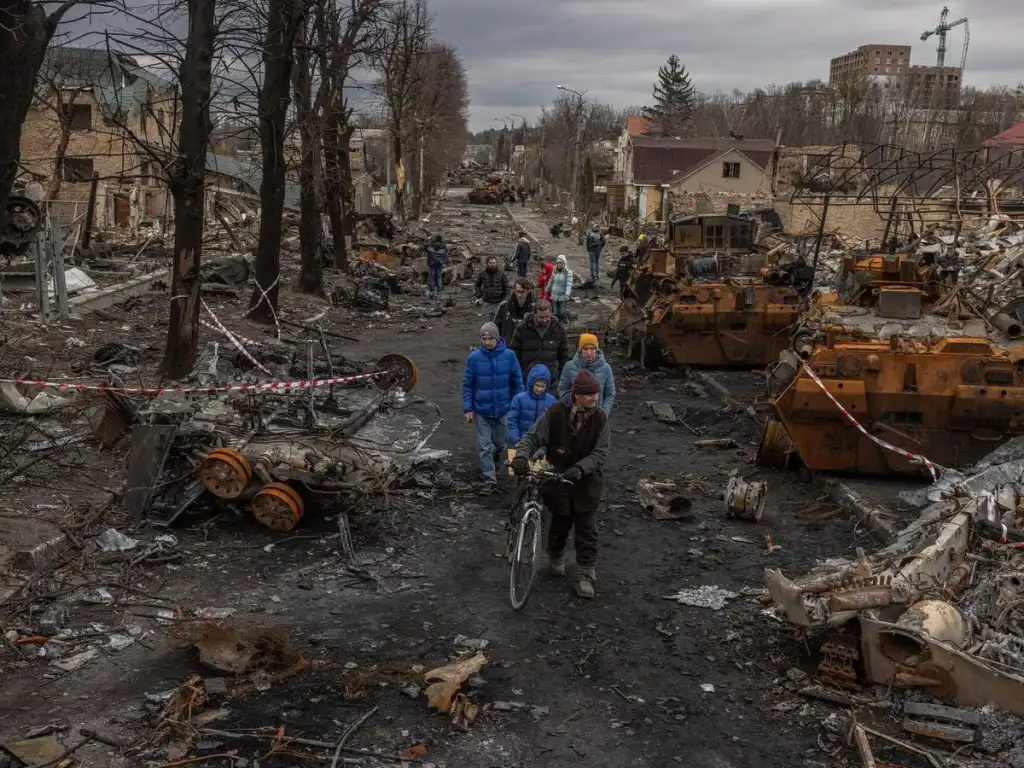 Una mirada retrospectiva a un año de la guerra entre Rusia y Ucrania 1 Una mirada retrospectiva a un año de la guerra entre Rusia y Ucrania