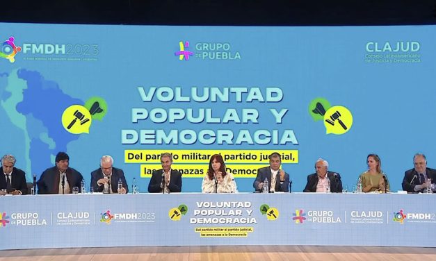 El lawfare y la persecución a dirigentes, los ejes centrales del encuentro del Grupo de Puebla