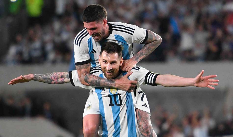 Argentina tuvo su festejo Mundial