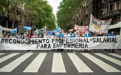 CABA: el personal de enfermería vuelve a reclamar el reconocimiento profesional