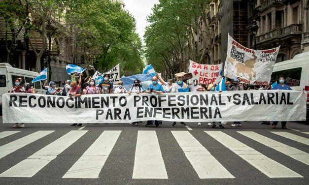 CABA: el personal de enfermería vuelve a reclamar el reconocimiento profesional