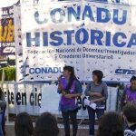 CONADU Histórica establece un plan de lucha en defensa del salario