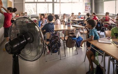 Las escuelas porteñas reclaman soluciones urgentes ante la ola de calor