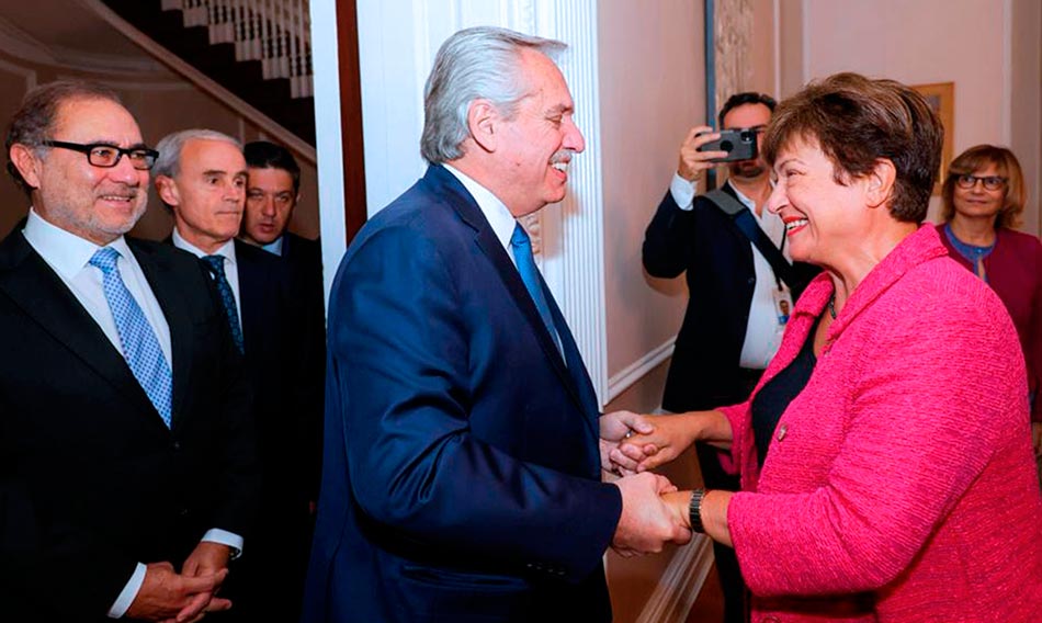 Reunión Fernández - Biden