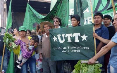 La Unión de Trabajadores de la Tierra reclama contra la asistencia del gobierno al agronegocio