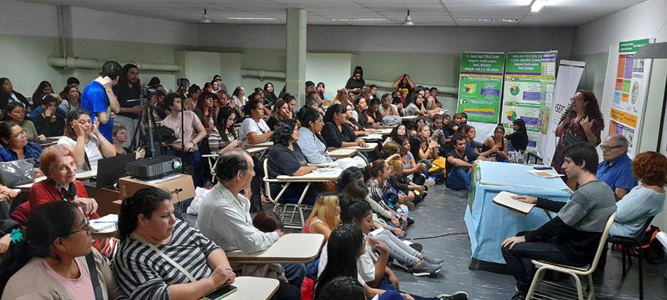 El ISEPCI presentó su Indicador Barrial de Situación Nutricional 3 Creditos Estela Garcia
