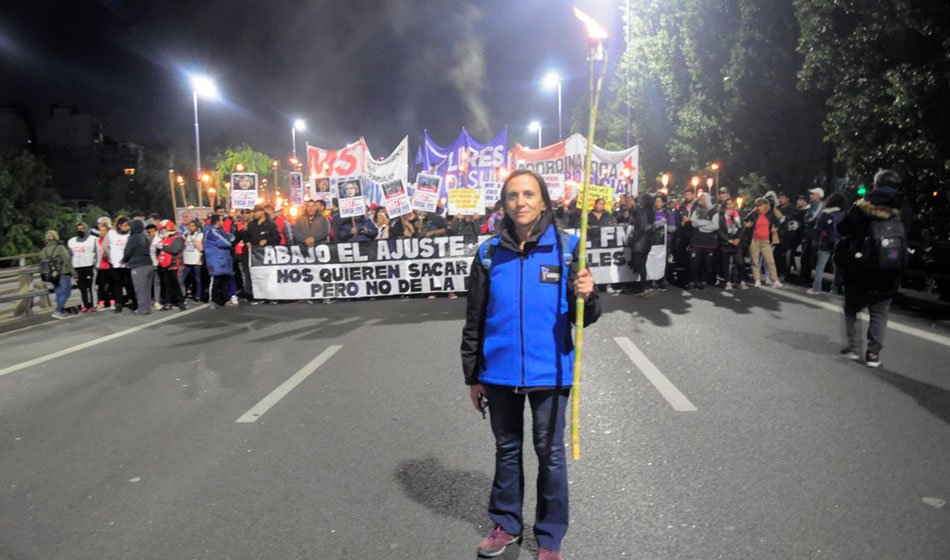 Unidad Piquetera vuelve a acampar contra las políticas de ajuste 2 Unidad Piquetera