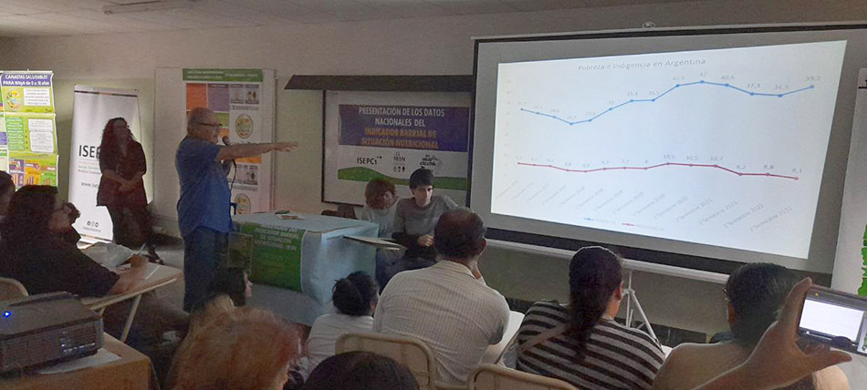 El ISEPCI presentó su Indicador Barrial de Situación Nutricional 2 Creditoss Estela Garcia 1