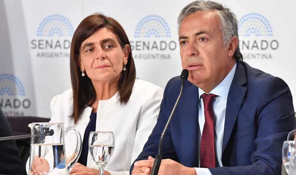 Mariana Juri y Alfredo Cornejo fuente Diario Uno