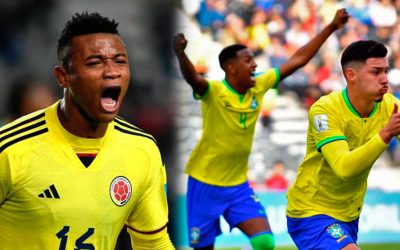 Colombia y Brasil se aseguraron un lugar en los octavos de final del Mundial Sub-20