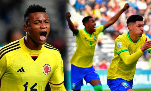 Colombia y Brasil se aseguraron un lugar en los octavos de final del Mundial Sub-20