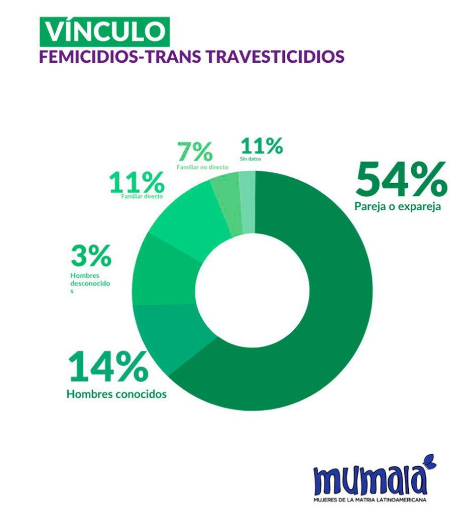 El Observatorio MuMaLá registró 160 muertes violentas de mujeres, travestis y trans en lo que va del año 2 mujeres