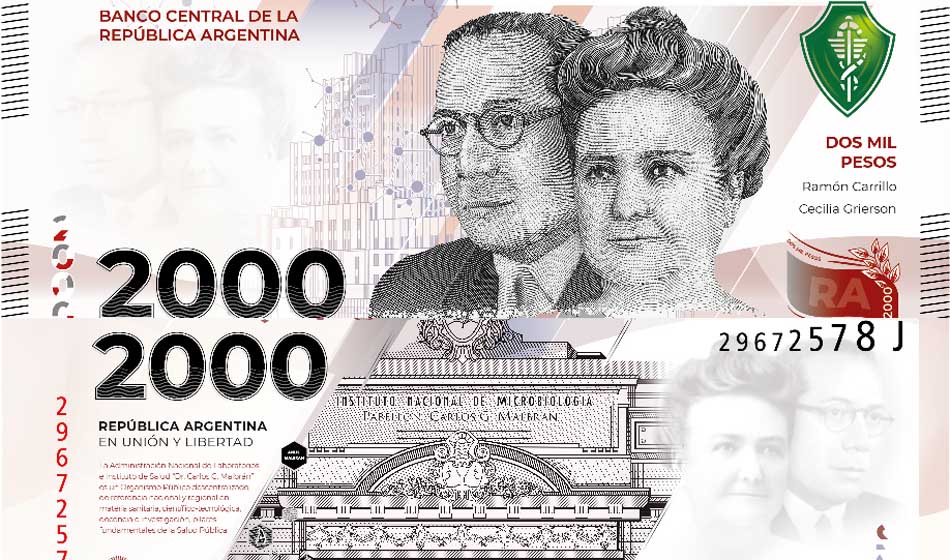 Inflación: los billetes de $2000 ya fueron entregados al Banco Central 1