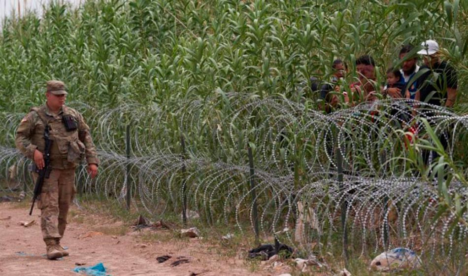 Estados Unidos aumenta la militarización de la frontera con México 1 Frontera