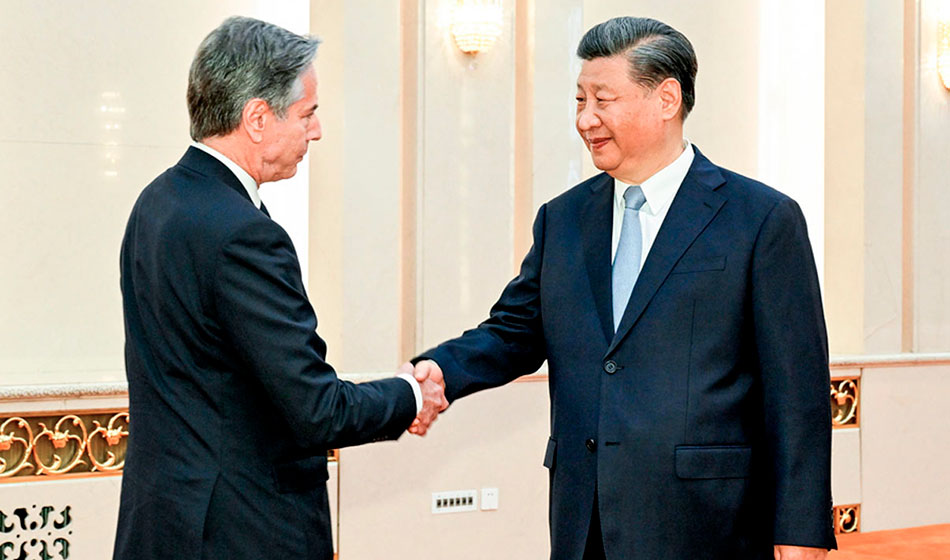 La visita de Blinken a China, un intento de calmar el enfrentamiento