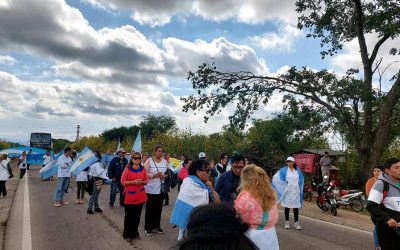 Docentes Autoconvocados de Salta entran en la quinta semana de protestas en reclamo por mejoras salariales