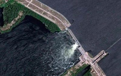 Conflicto Rusia – Ucrania: acusaciones cruzadas tras la destrucción parcial de una central hidroeléctrica
