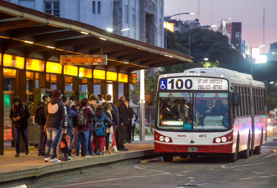 paro de colectivos