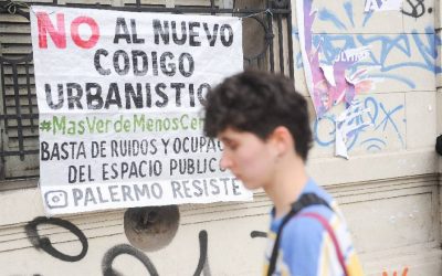 El colectivo vecinal Palermo Resiste en pie de lucha contra el negocio inmobiliario en CABA