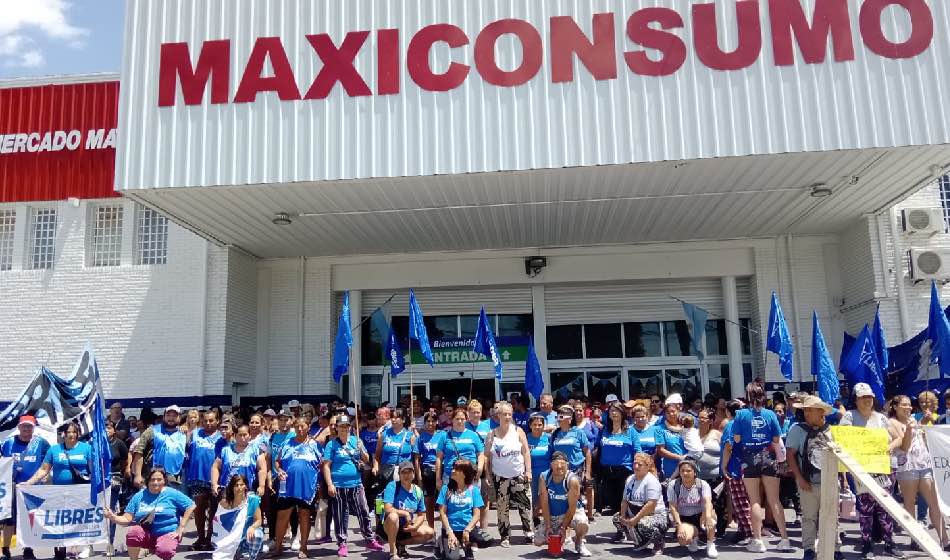 Libres del Sur jornada nacional de lucha en supermercados